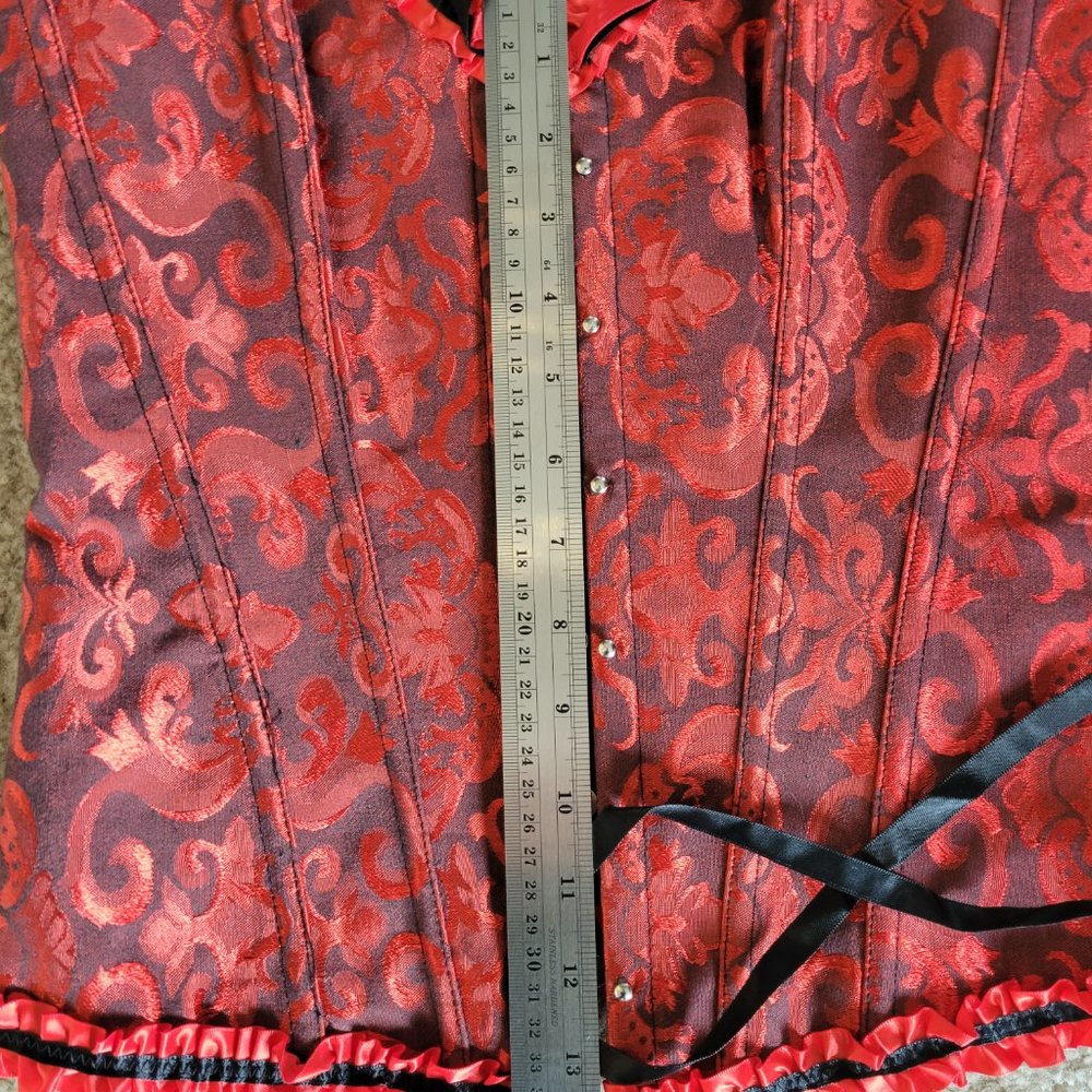 NWOT Red Corset Valentine Cosplay - Picture 7 of 7